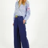 TINSELS Carlo Radio Trousers in Blue