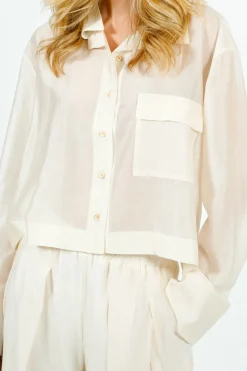 TINSELS Cassidy Pacific Trousers in Latte