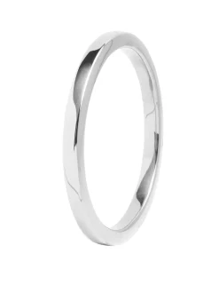 TS Silver Plated Square Edge Bangle