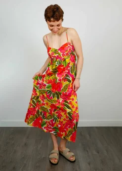 V Kayla Dress in Aloha