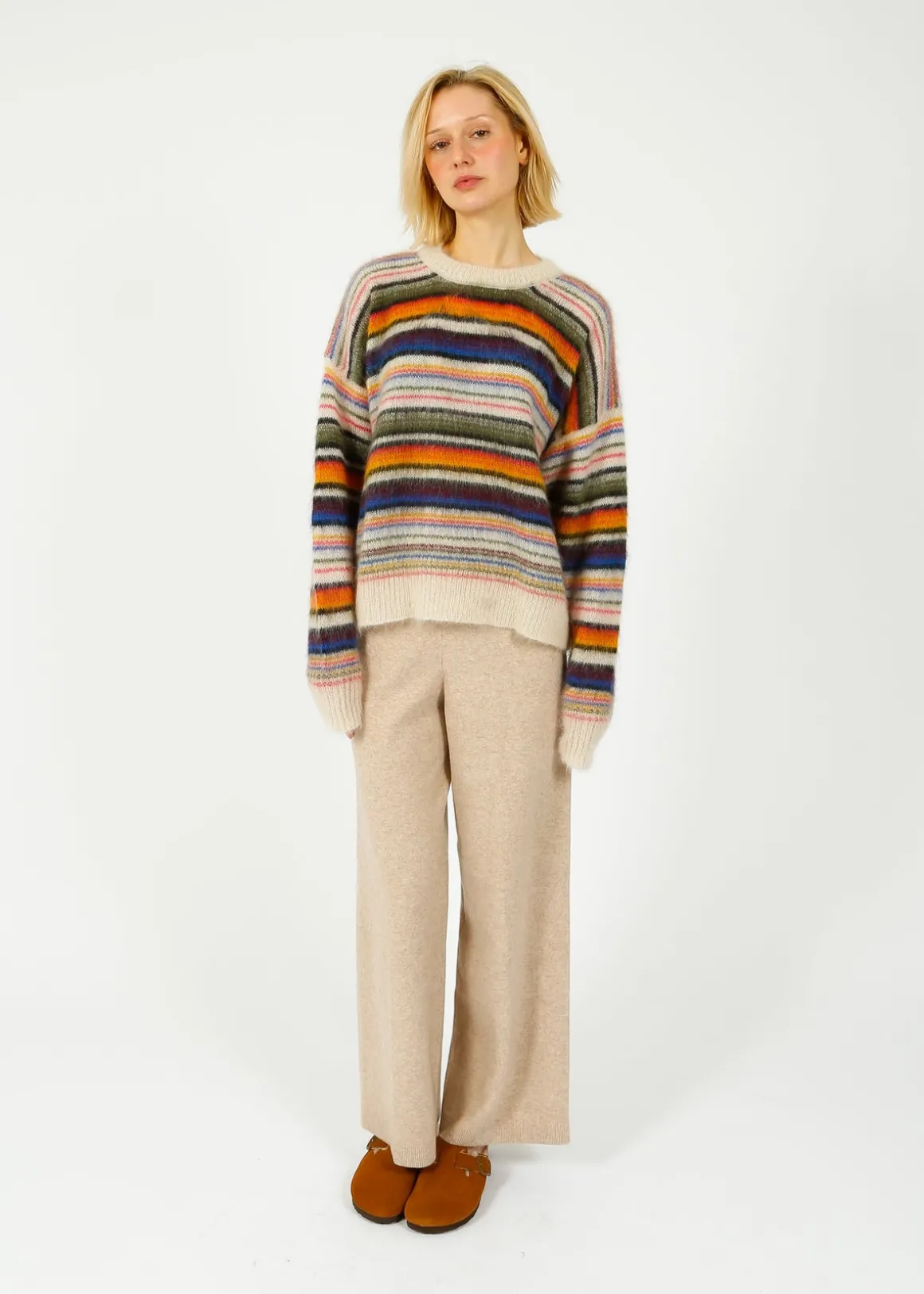 VB Jenkins Knit Pants in Oatmeal