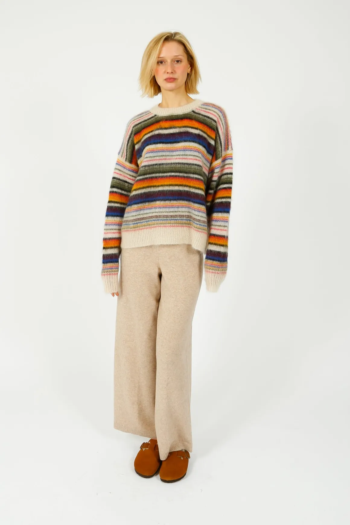 VB Jenkins Knit Pants in Oatmeal