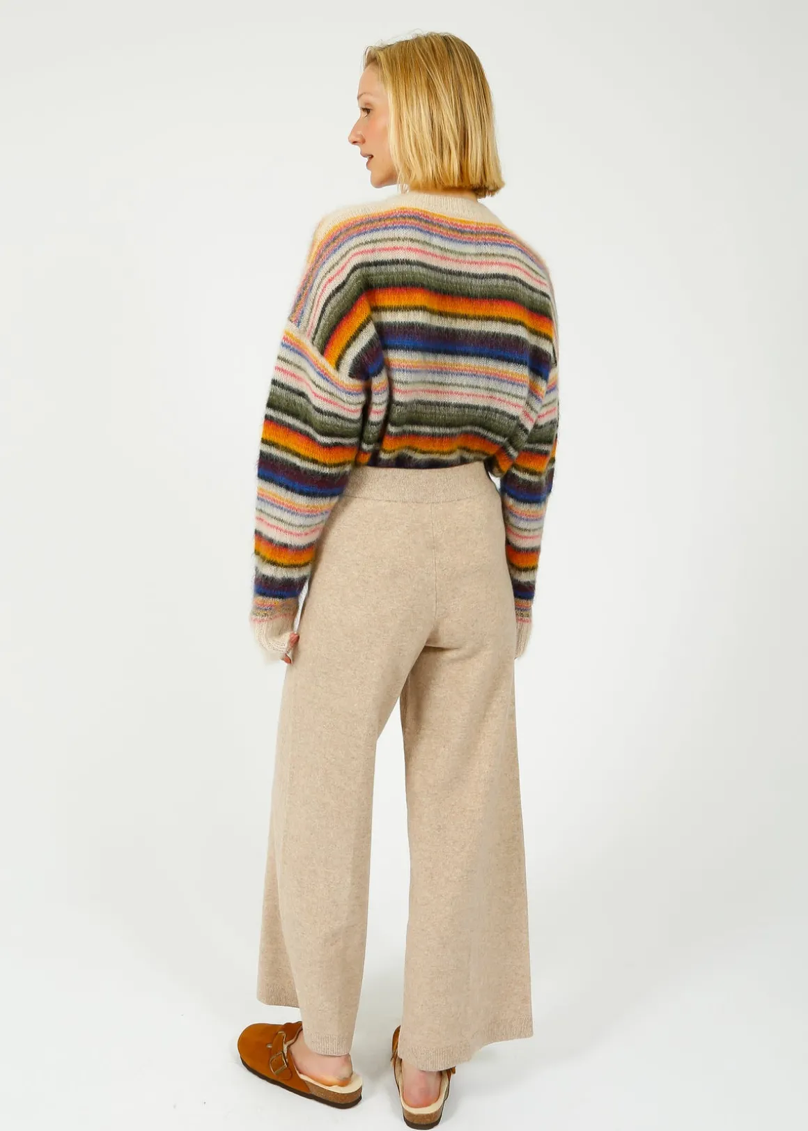 VB Jenkins Knit Pants in Oatmeal
