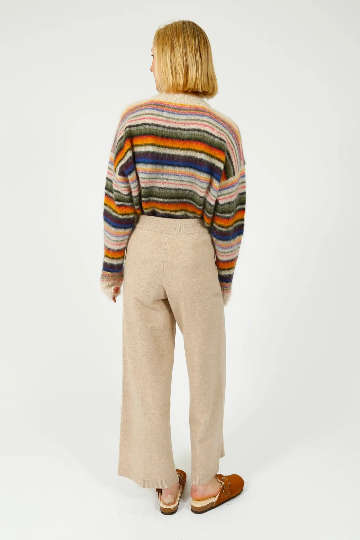 VB Jenkins Knit Pants in Oatmeal
