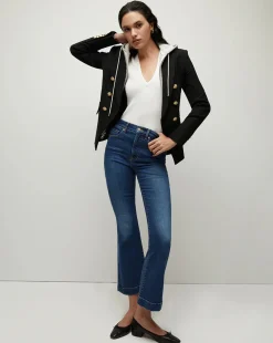 VB Miller Dickey in Black with Gold Button