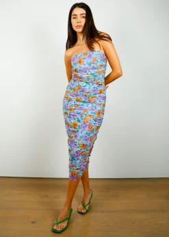 VB Quiana Dress in Lake Blue