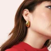 VBARONI Drop Earrings in Gold