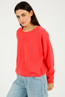VK Agatha Crew Neck in Coral Reef