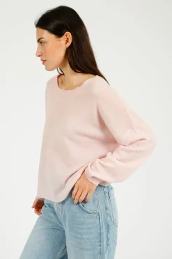 VK Agatha Crew Neck in Misty Pink