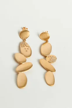 YLUME Large Pebble Earrings